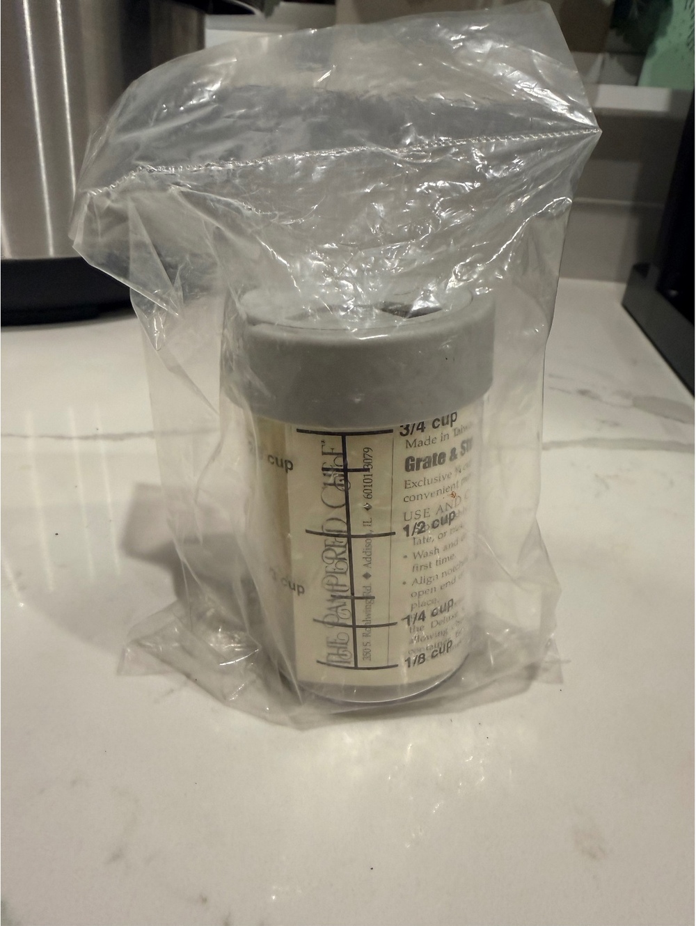 Brand New Pampered Chef Grate & Store Container (#1278) – New In Package